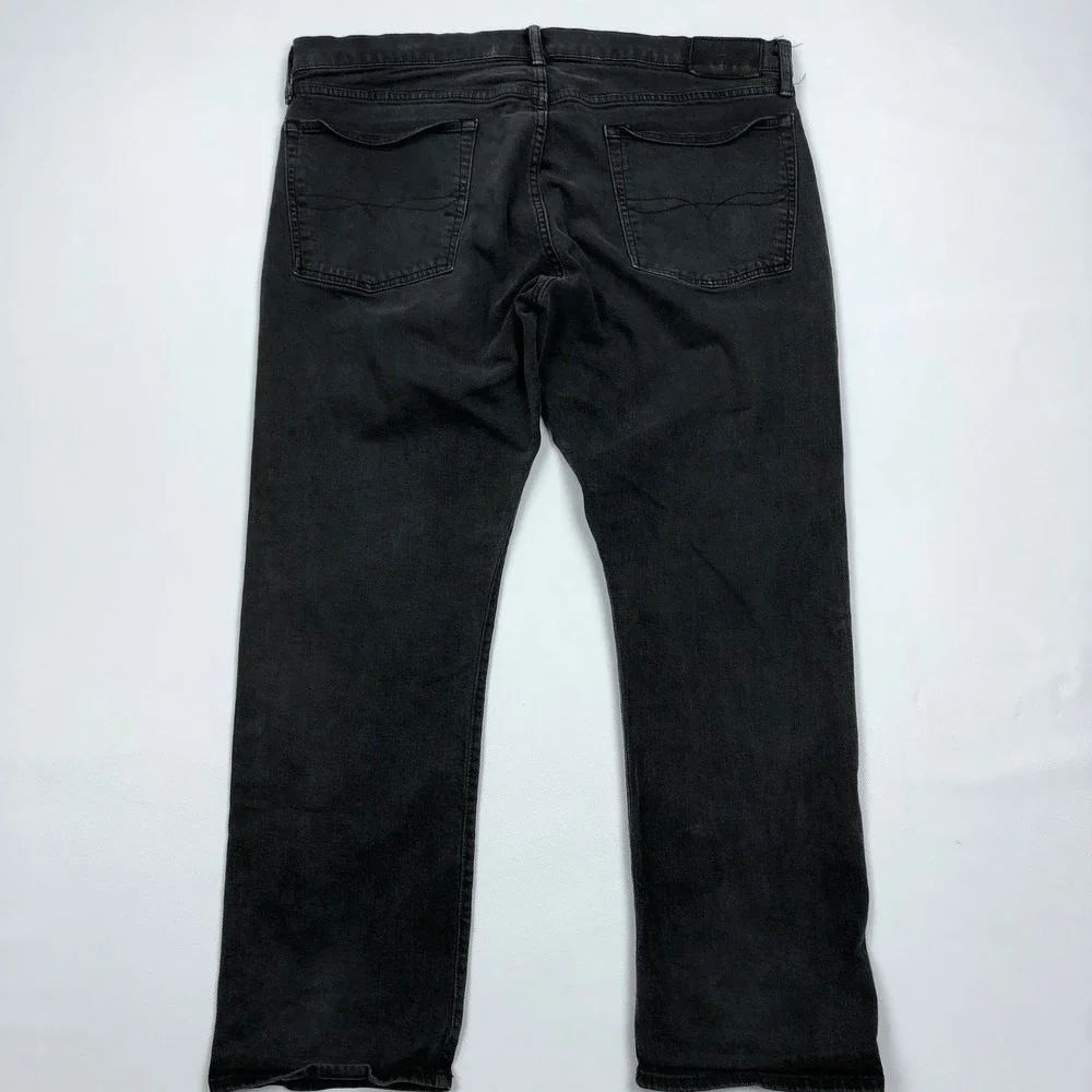 Polo Ralph Lauren Hampton Relaxed Faded Black Jeans Mens 36x30 Stretch Denim